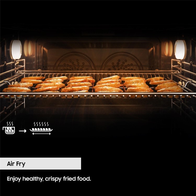 Samsung Series 6 Dual Cook Flex Oven - Black