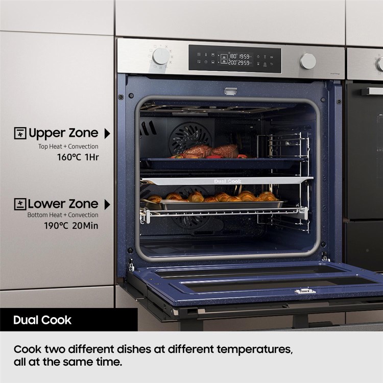 Samsung Series 6 Dual Cook Flex Oven - Black