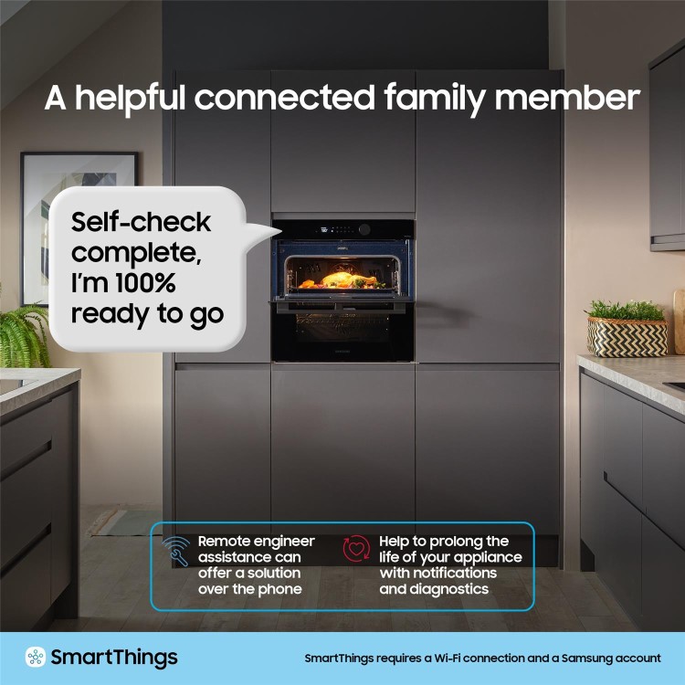 Samsung Series 6 Dual Cook Flex Oven - Black