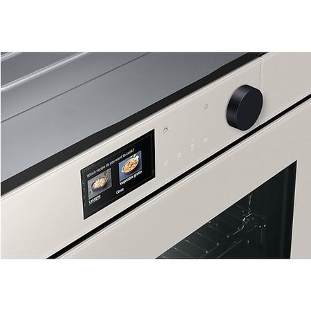Samsung Series 7 Dual Cook Multifunction Oven with AI - Satin Beige