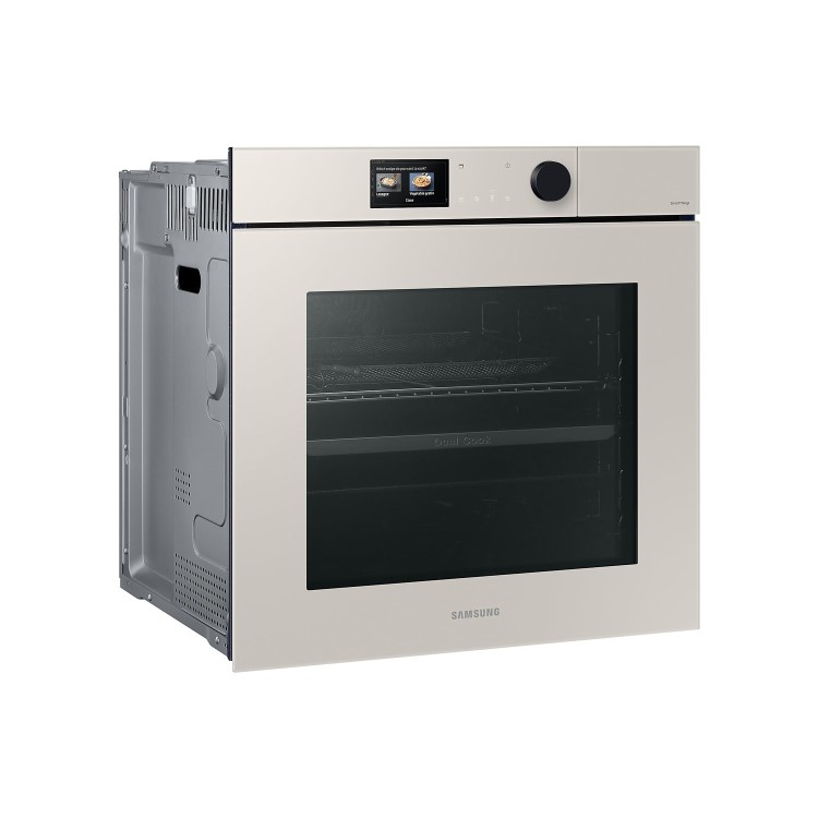 Samsung Series 7 Dual Cook Multifunction Oven with AI - Satin Beige