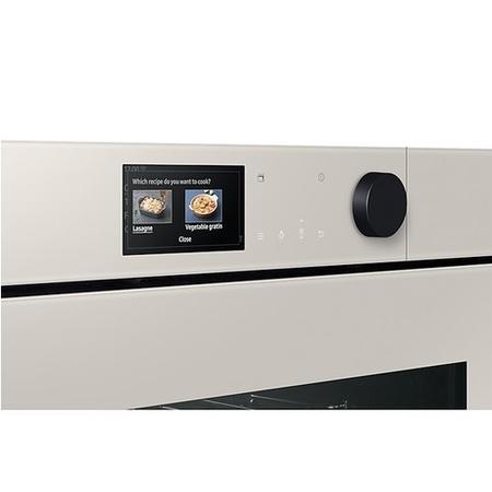Samsung Series 7 Dual Cook Multifunction Oven with AI - Satin Beige