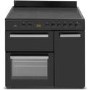 New World 90cm Electric Range Cooker - Black