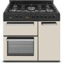 GRADE A2 - New World NW90DF3CR 90cm Triple Cavity Dual Fuel Range Cooker - Cream