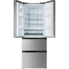 New World NWFD329 Freestanding French Door Fridge Freezer - Silver