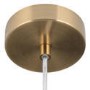 Dark Grey Dimpled Smoked Glass Ceiling Pendant Light - Avellino