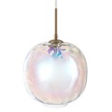 NYM013 Iridescent Dimpled Glass Pendant Light - Avellino 