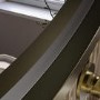 Round Brass Heated Bathroom Mirror with Lights 600mm - Nyx