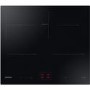 Refurbished Samsung NZ64B4015FK 59cm 4 Zone Induction Hob with Oval Zone