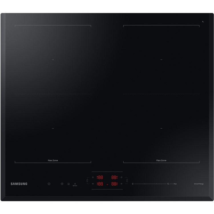Refurbished Samsung NZ64B5066KK 59cm 4 Zone Induction Hob with Dual Flex Zone
