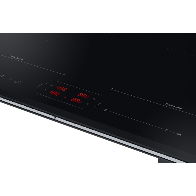 Refurbished Samsung NZ64B5066KK 59cm 4 Zone Induction Hob with Dual Flex Zone