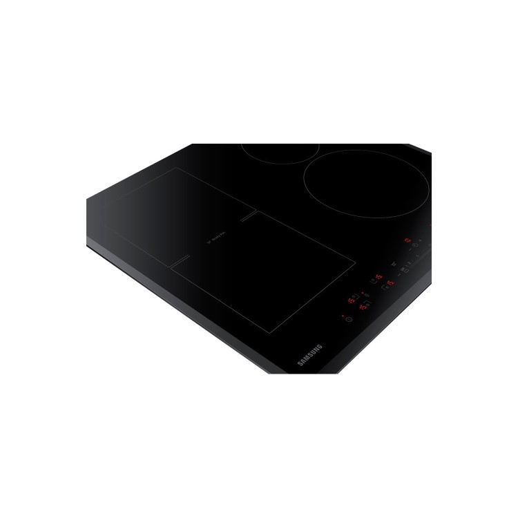 Samsung NZ64H57479K 60cm 3/4 Zone Induction Hob Black