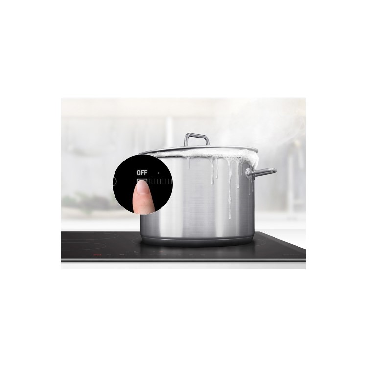 GRADE A1 - Samsung NZ64N7757GK 60cm Four Zone Induction Hob with Flex Zone Plus and Wi-Fi Connectivity