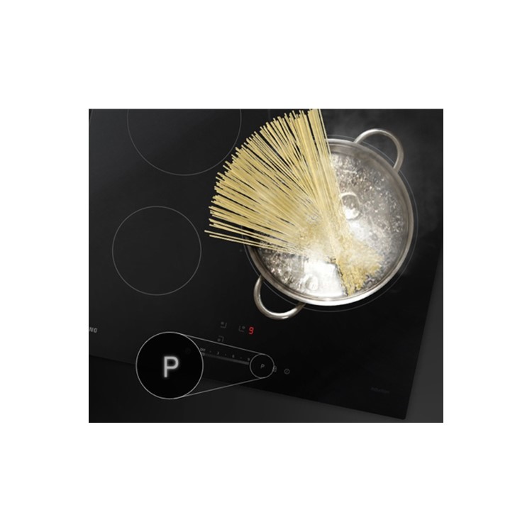 GRADE A1 - Samsung NZ64N7757GK 60cm Four Zone Induction Hob with Flex Zone Plus and Wi-Fi Connectivity