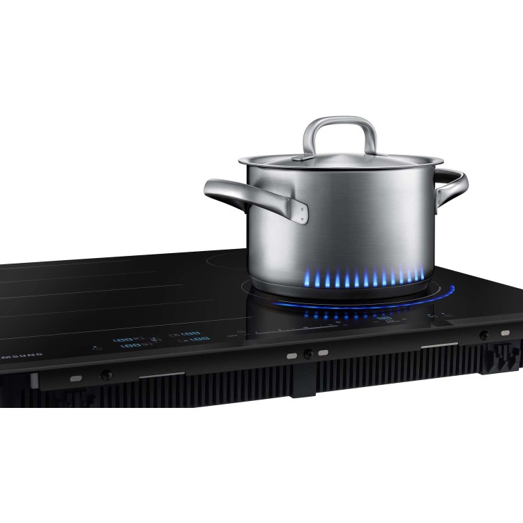 Samsung 60cm 4 Zone Induction Hob with Flex Zone Plus and Virtual Flame