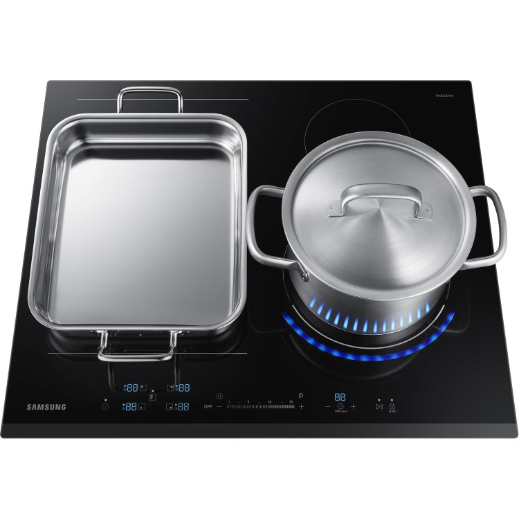 Samsung 60cm 4 Zone Induction Hob with Flex Zone Plus and Virtual Flame