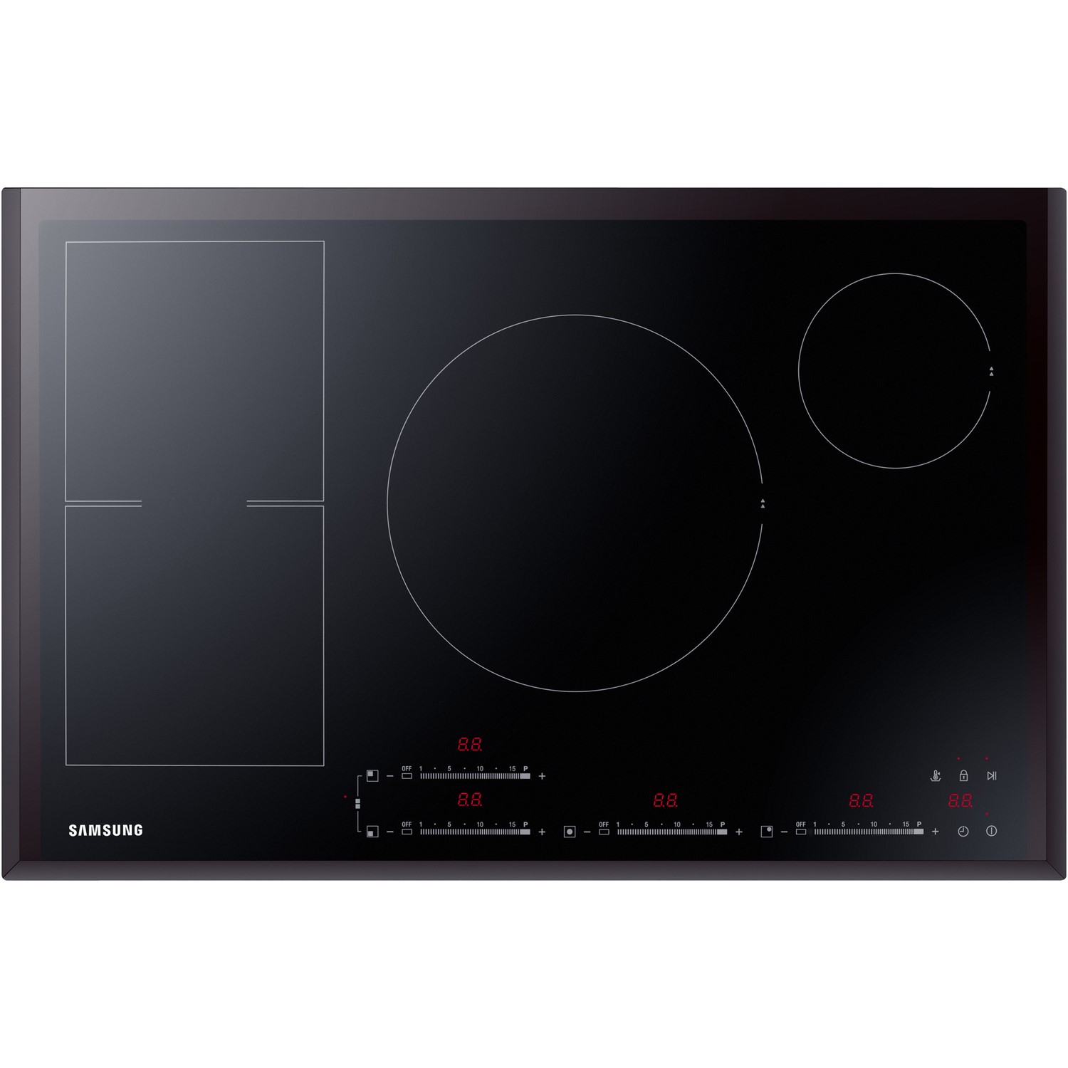 Samsung 80cm 4 Zone Induction Hob with Bridge Zone