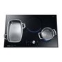 Samsung NZ84J9770EK 80cm Four Zone Chef Collection Induction Hob with Virtual Flame Technology