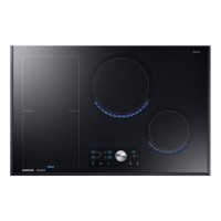 Samsung NZ84J9770EK 80cm Four Zone Chef Collection Induction Hob with Virtual Flame Technology