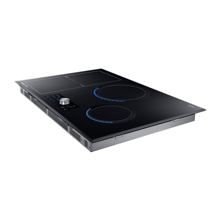 Samsung NZ84J9770EK 80cm Four Zone Chef Collection Induction Hob with Virtual Flame Technology
