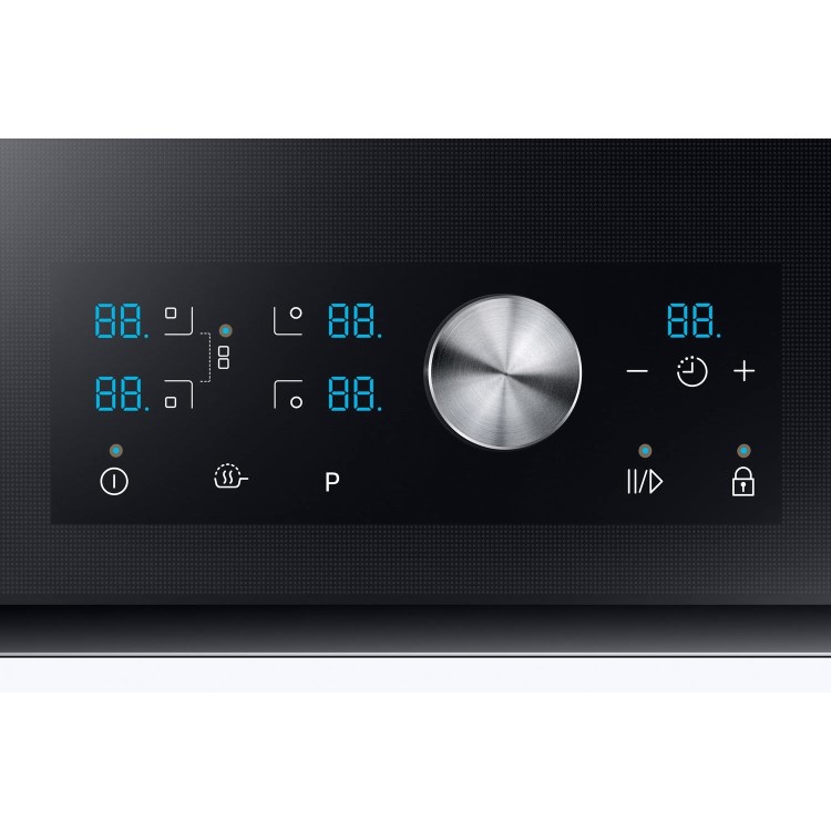 Samsung NZ84J9770EK 80cm Four Zone Chef Collection Induction Hob with Virtual Flame Technology
