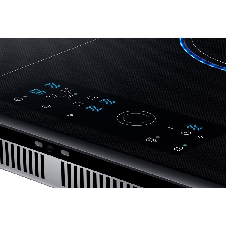 Samsung NZ84J9770EK 80cm Four Zone Chef Collection Induction Hob with Virtual Flame Technology
