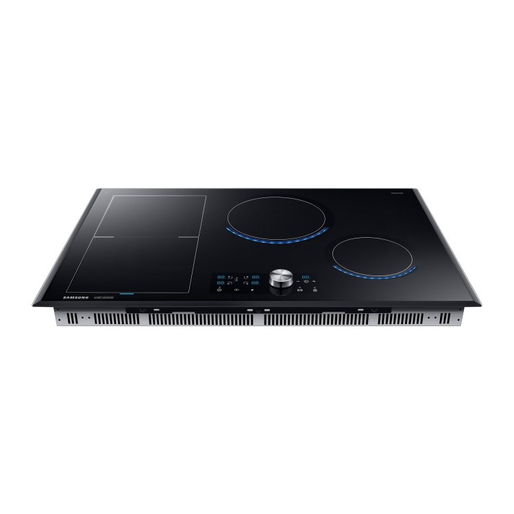 Samsung NZ84J9770EK 80cm Four Zone Chef Collection Induction Hob with Virtual Flame Technology