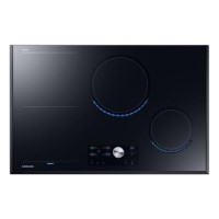 Refurbished Samsung NZ84T9770EK 80cm 4 Zone Induction Hob with Bridge Zone and Virtual Flame