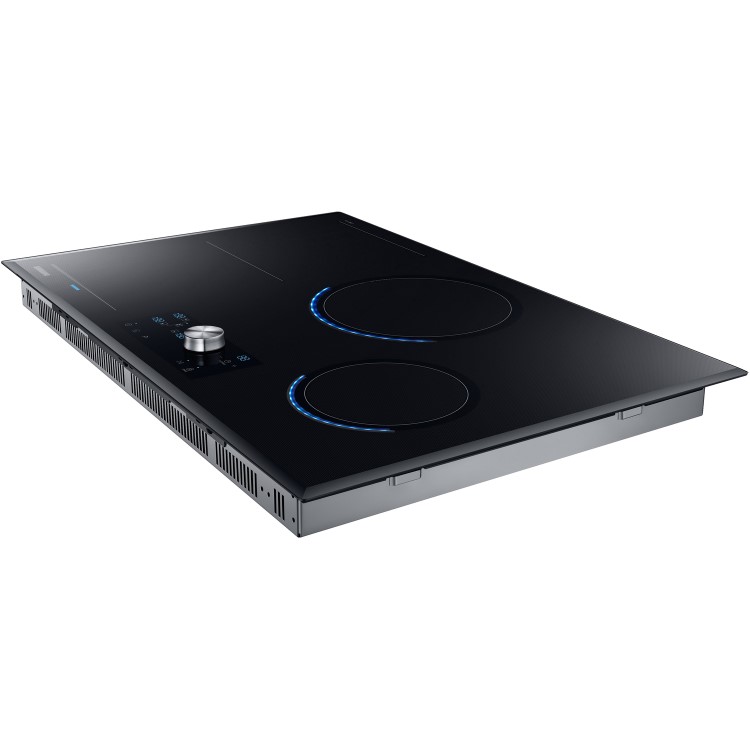 Refurbished Samsung NZ84T9770EK 80cm 4 Zone Induction Hob with Bridge Zone and Virtual Flame