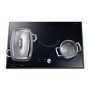 Refurbished Samsung NZ84T9770EK 80cm 4 Zone Induction Hob with Bridge Zone and Virtual Flame