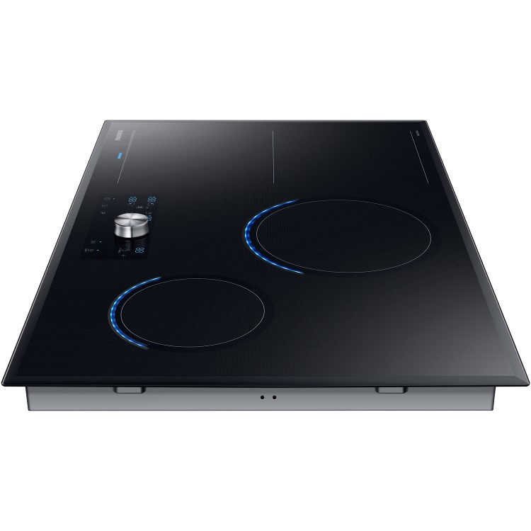 Refurbished Samsung NZ84T9770EK 80cm 4 Zone Induction Hob with Bridge Zone and Virtual Flame