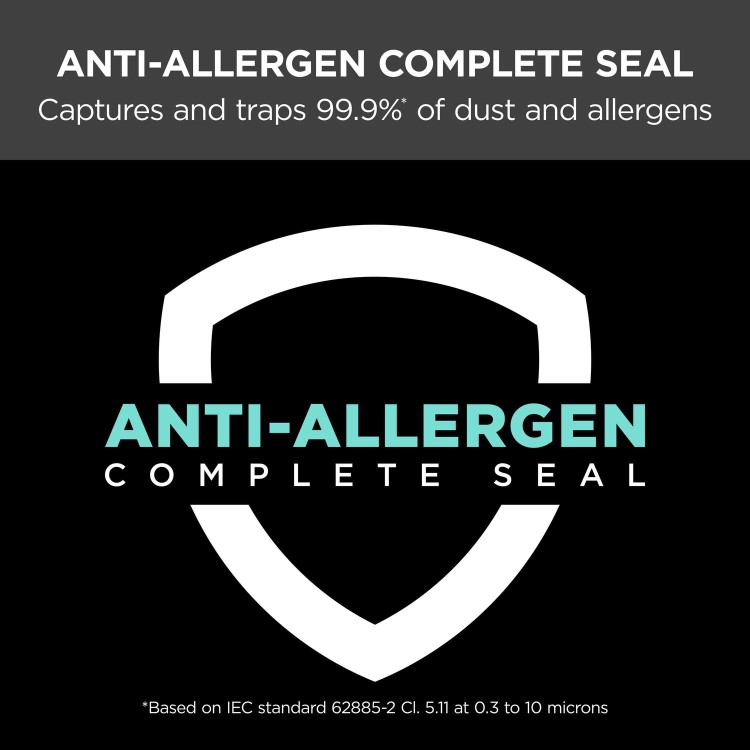 Shark NZ850UK Anti Hair Wrap DuoClean Lift-Away Upright Vacuum Cleaner - Purple