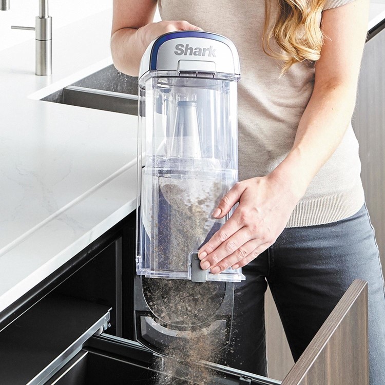 Shark NZ850UK Anti Hair Wrap DuoClean Lift-Away Upright Vacuum Cleaner - Purple