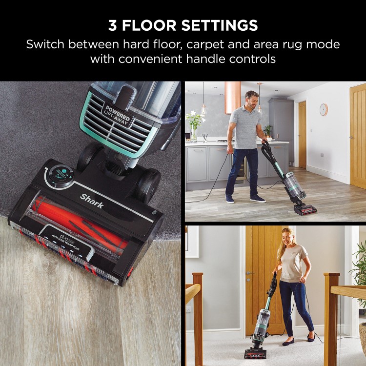 Shark NZ860UK Stratos Anti Hair Wrap Plus Upright Vacuum Cleaner - Mojito