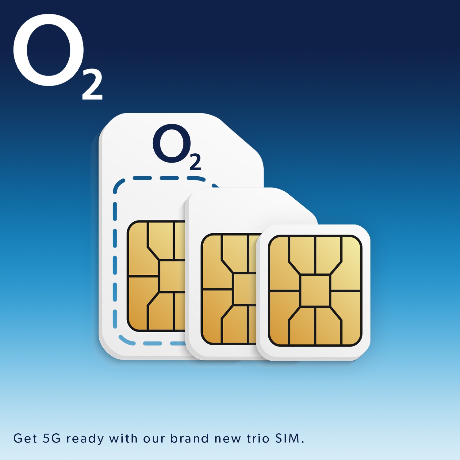 O2 Pay As You Go Sim Card Trio O2TRIO-PAYG | Appliances Direct