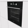 GRADE A2 - Hisense O521ABUK Electric Built-in Single Oven With Steam Cleaning - Black
