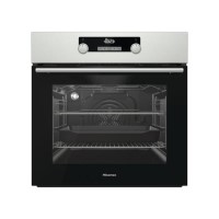 GRADE A2 - Hisense O521AXUK Electric Built-in Single Oven With Steam Cleaning - Stainless Steel