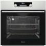 GRADE A2 - Hisense O521AXUK Electric Built-in Single Oven With Steam Cleaning - Stainless Steel