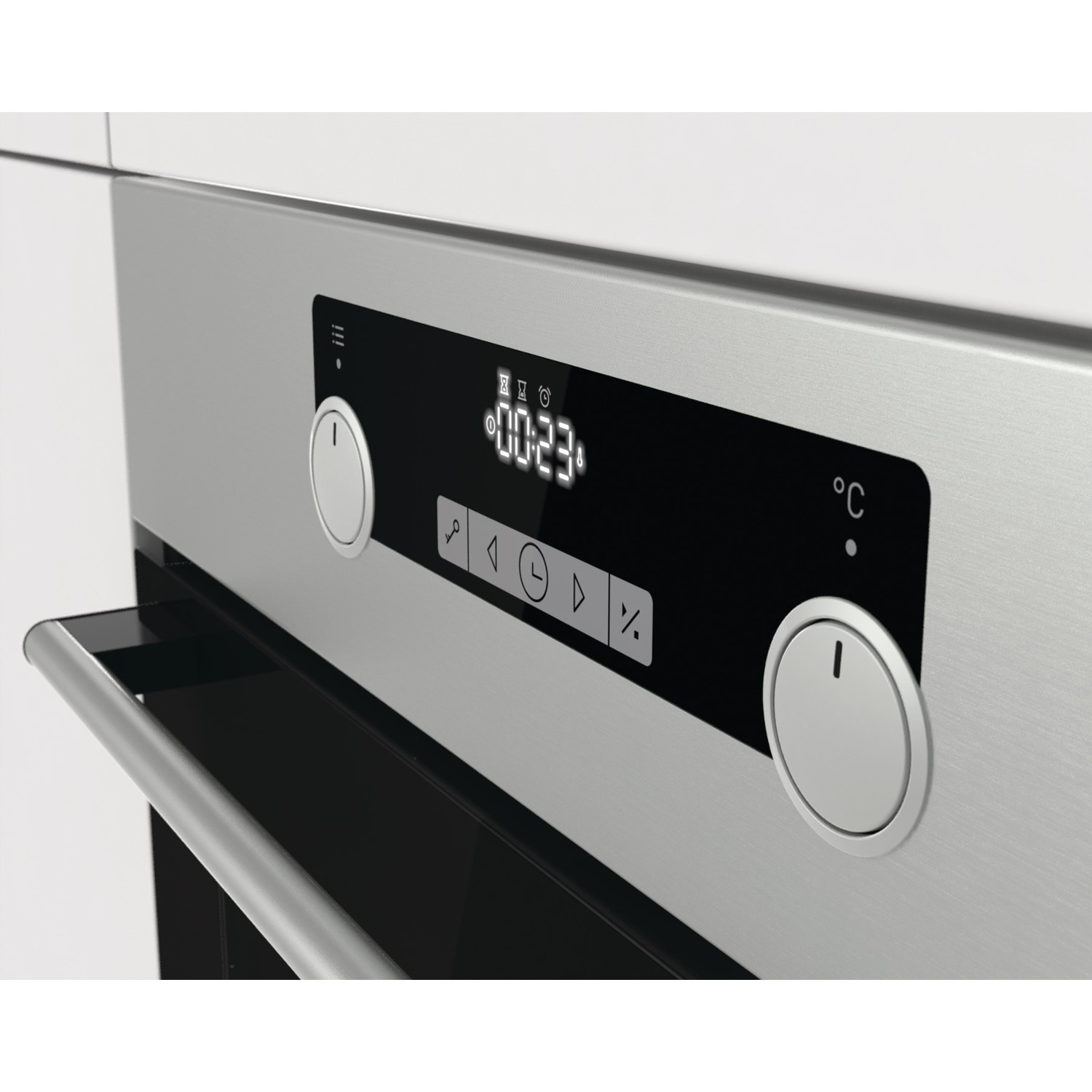 Hisense Builtin Electric Single Oven with Steam Cleaning Stainless