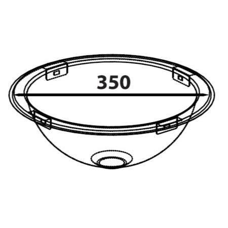 Astracast OB10XBHOMESK Orb Single Bowl Brushed Stainless Steel Sink