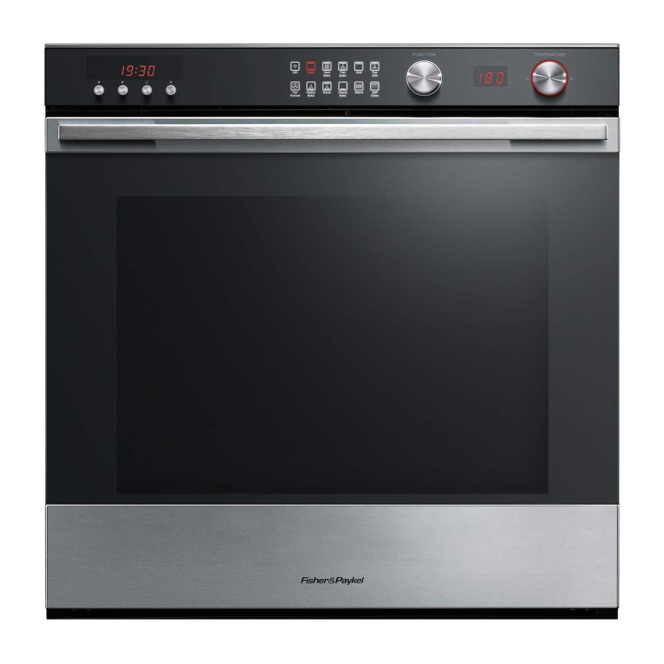 Fisher & Paykel OB60SL11DEPX1 80829 Eleven Function 77L Electric Built-in Single Oven With Pyrolytic Cleaning - Stainless Steel