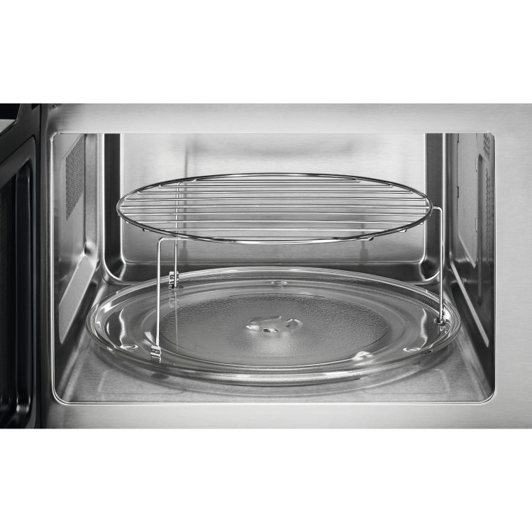 AEG 6000 Series Built-In Combination Microwave Oven with Grill - Black