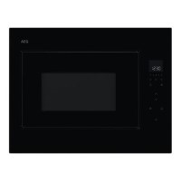 AEG 6000 Series Built-In Combination Microwave Oven - Black