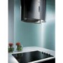 Elica OBELISK_LF David Lewis Designed 44 x 31cm Stainless Steel Island Hood With Long Chimney