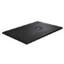 1000x800mm Black Slate Effect Shower Tray with Grate - Sileti 