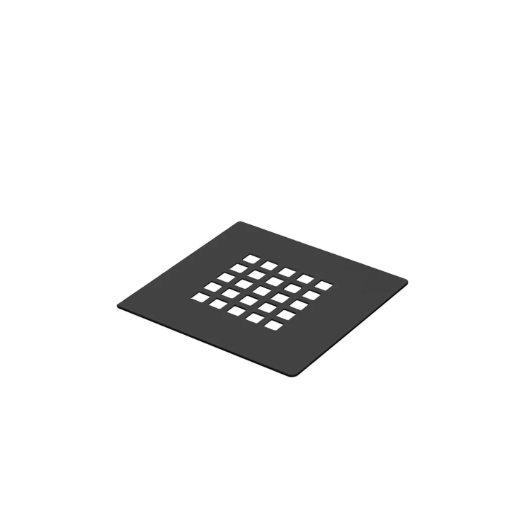 1200x900mm Rectangular Shower Tray 27mm with Grate - Black Stone Resin Slate Effect - Sileti