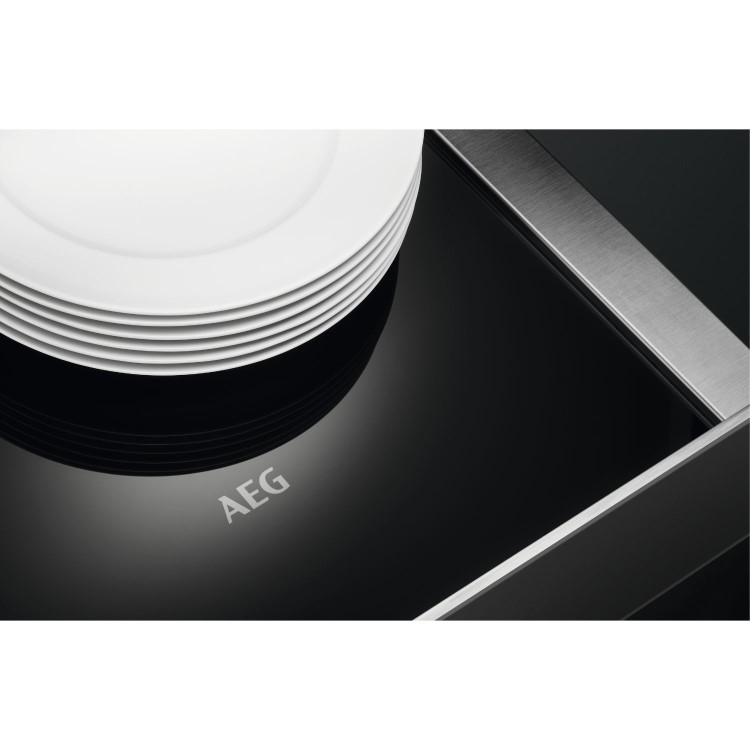 AEG 14cm Warming Drawer - Black