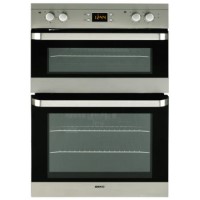 GRADE A1 - Beko ODF22300X Fanned Electric Built In Double Oven - Stainless Steel