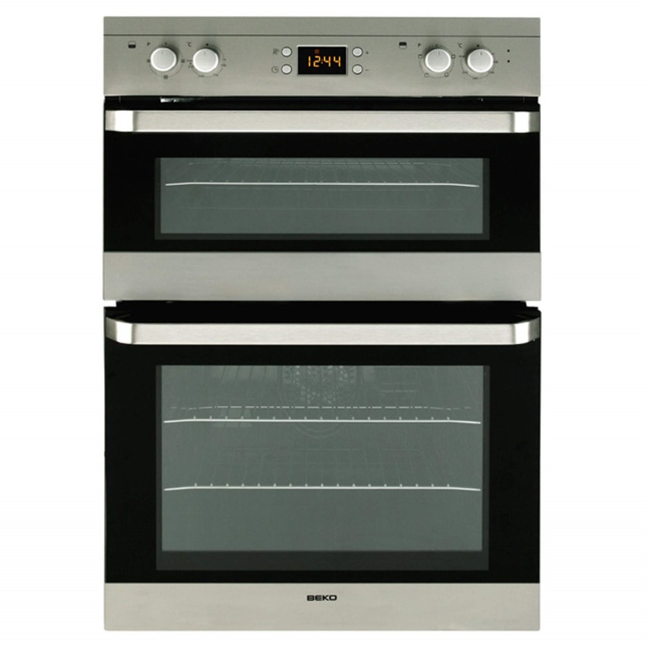 Beko ODF22300X Fanned Electric Built In Double Oven Stainless Steel