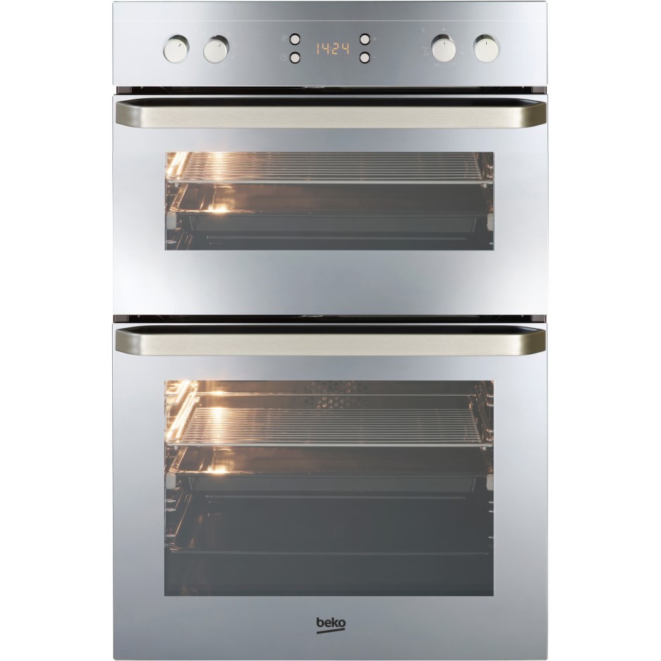 Beko ODF24300M Electric BuiltIn Double Oven Mirrored Doors